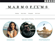 Tablet Screenshot of marmofilms.com